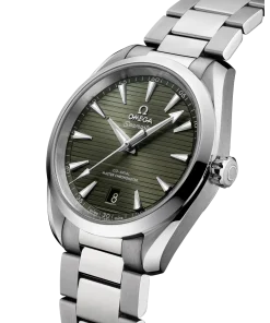 Alternative view of Omega Seamaster Aqua Terra 38mm Green Dial Stainless Steel Bracelet 220.10.38.20.10.003