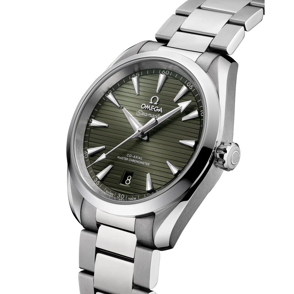 Omega Seamaster Aqua Terra 38mm Green Dial Stainless Steel Bracelet 220.10.38.20.10.003 - Image 2
