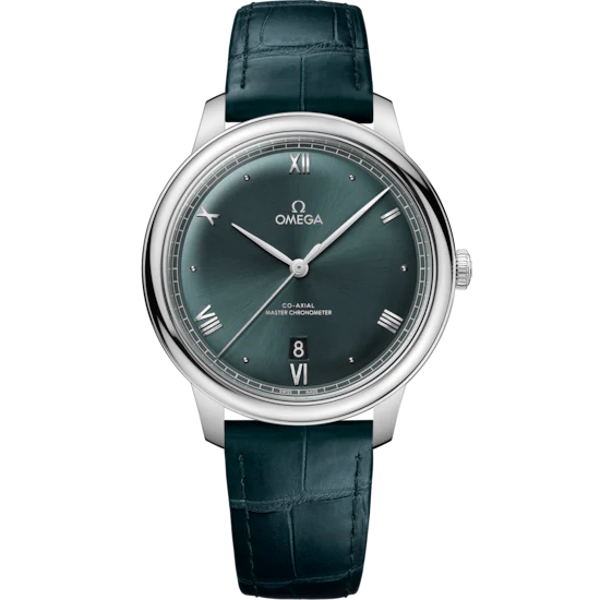 Omega De Ville Prestige 40 mm Green Dial Stainless Steel Strap 434.13.40.20.10.001