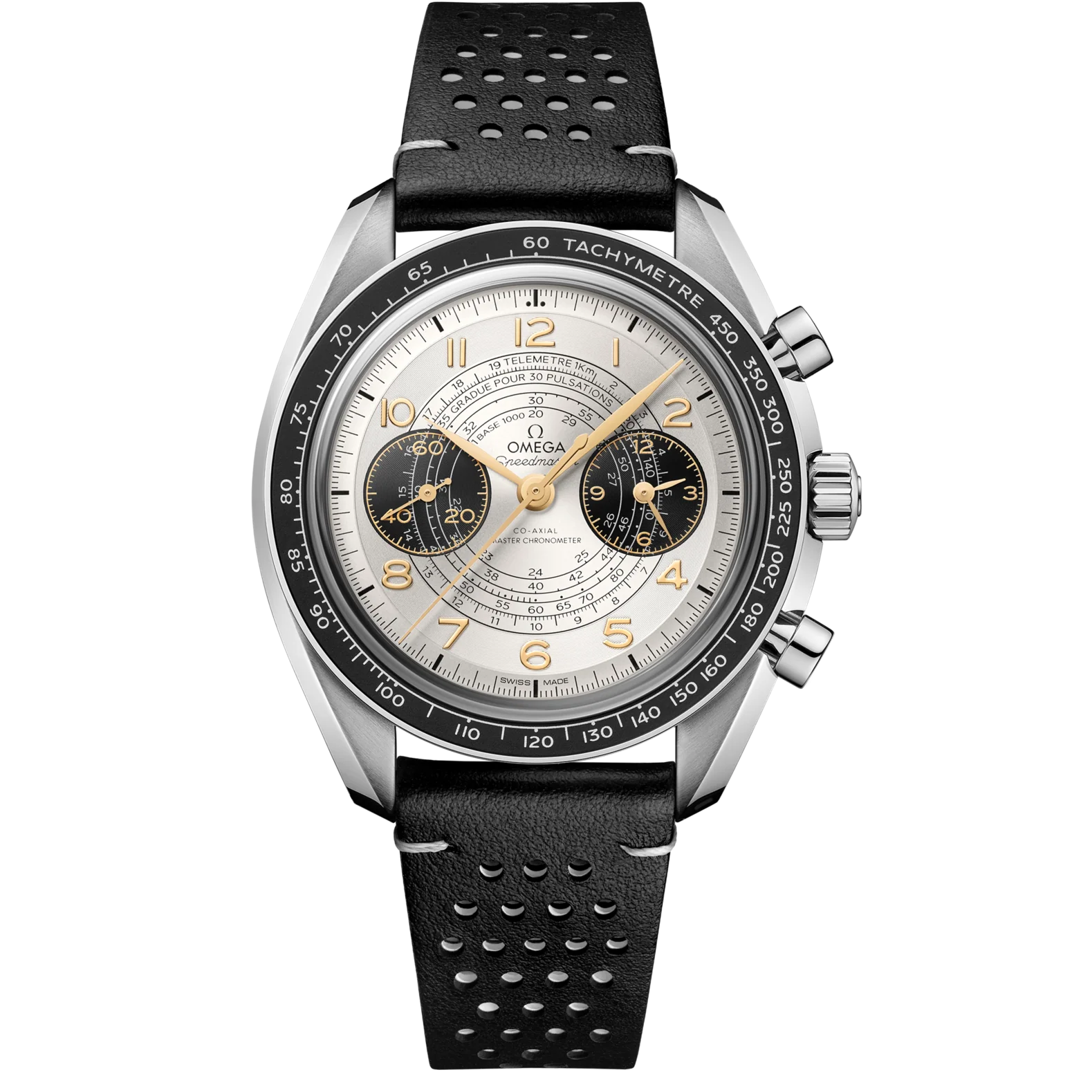 Omega Speedmaster Chronoscope Silver Dial 43 mm Stainless Steel Strap 522.32.43.51.02.001