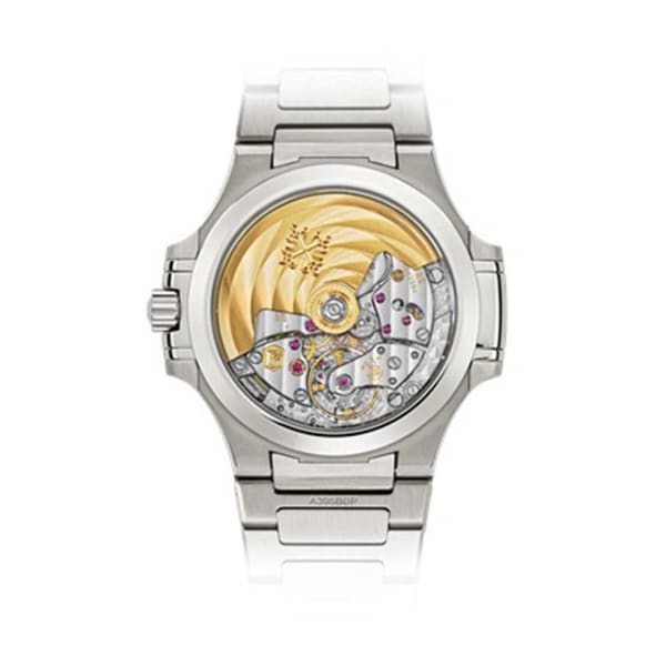 Patek Philippe Nautilus Blue Tinted Mother Of Pearl Dial Automatic Ladies Diamond Watch 7018/1A-010 - Image 2