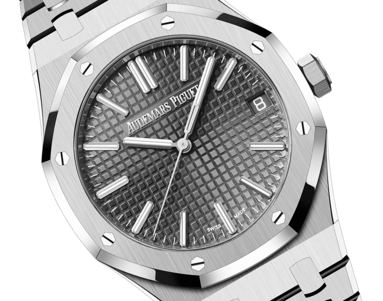 Audemars Piguet Royal Oak 41mm Stainless Steel Slate Grey Dial 15500ST.OO.1220ST.02 - Image 2
