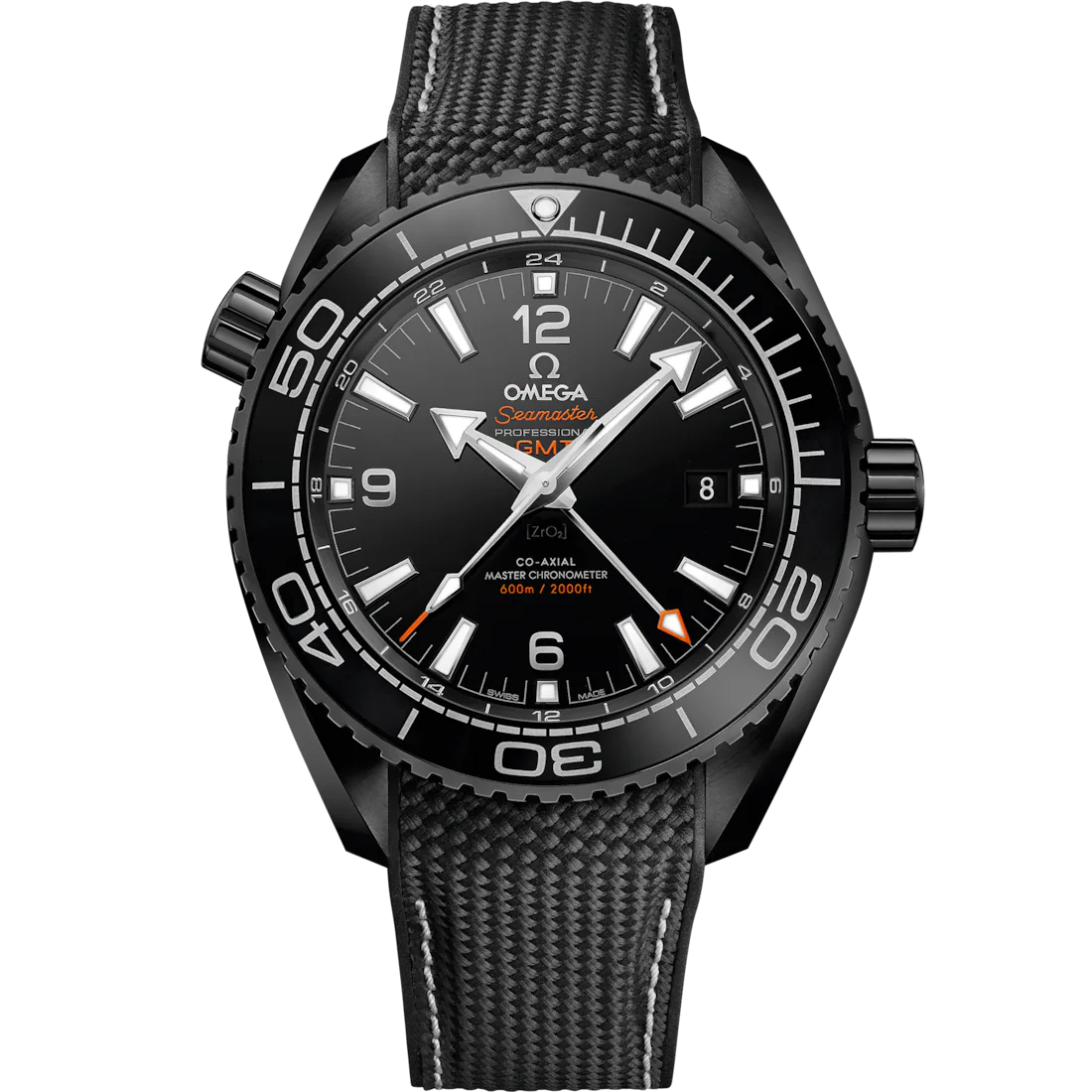Omega Seamaster Planet Ocean 600M 45.5mm Black Dial Black ceramic Strap 215.92.46.22.01.001