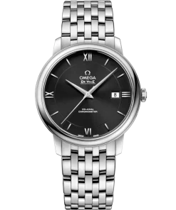 Omega De Ville Prestige 39.5mm Black Dial Stainless Steel Bracelet 424.10.40.20.01.001