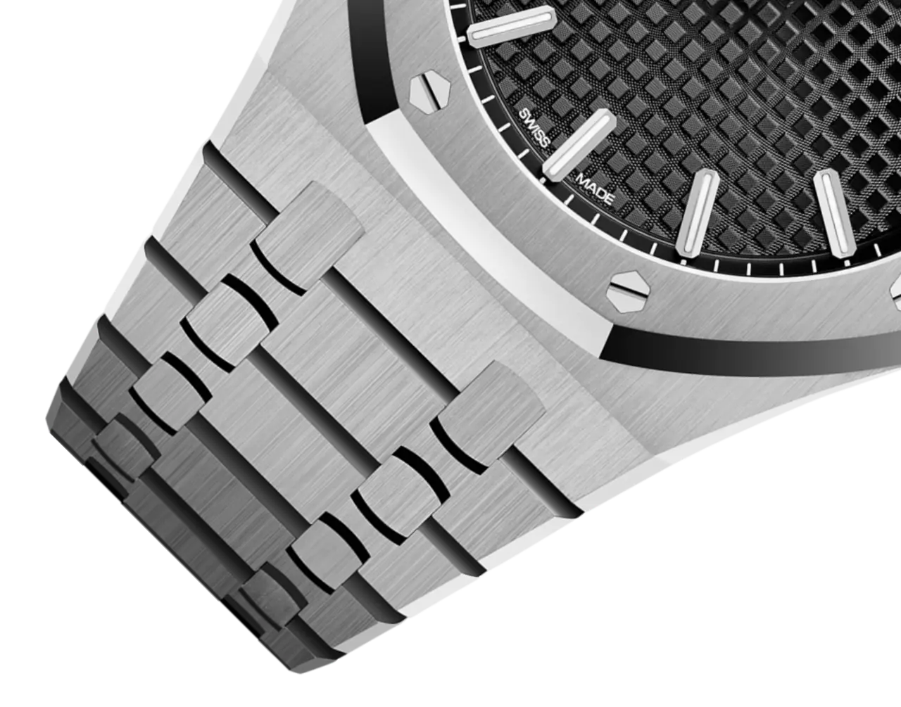 Audemars Piguet ROYAL OAK Black Dial 41mm - Image 5