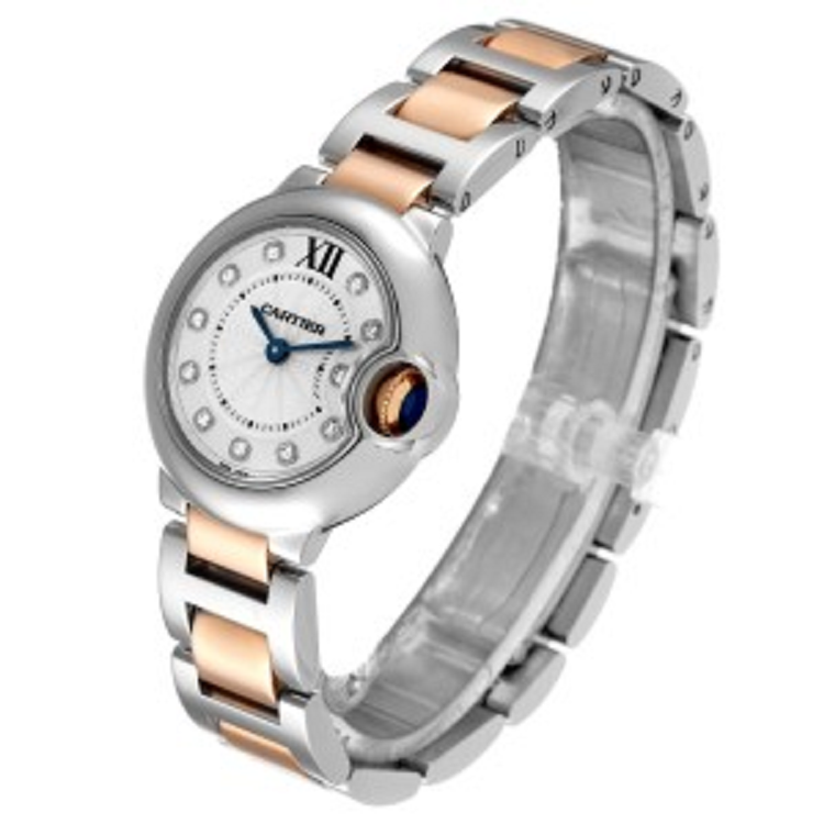 Cartier BALLON BLEU Rose Gold Mix Diamond Dial 36mm - Image 2