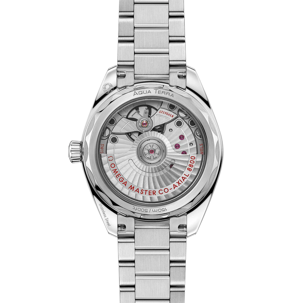 Omega Seamaster Aqua Terra SHADES 34 mm Sandstone Dial Stainless Steel Bracelet 220.10.34.20.09.001 - Image 2