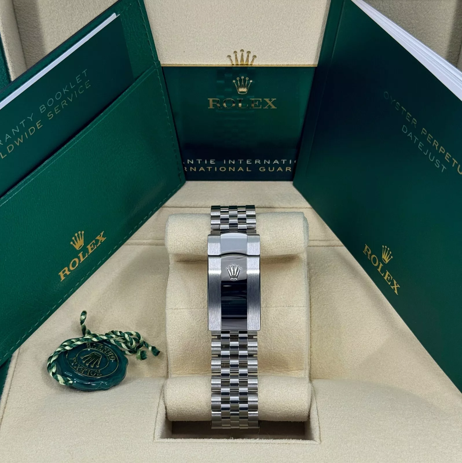 Rolex Datejust 41mm 126300 Black Index Oyster 41mm Stainless Steel Watch - Image 10