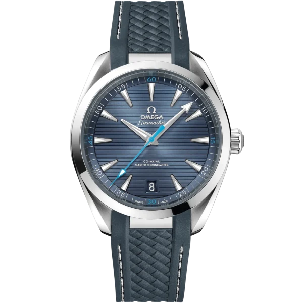 OMEGA Seamaster Aqua Terra 150M Mens Blue Dial 41mm Automatic Co-Axial Watch 220.12.41.21.03.002