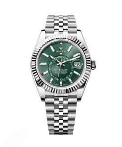 Rolex  Sky-Dweller 42mm 336934-0002 Stainless Steel Green Dial Oyster