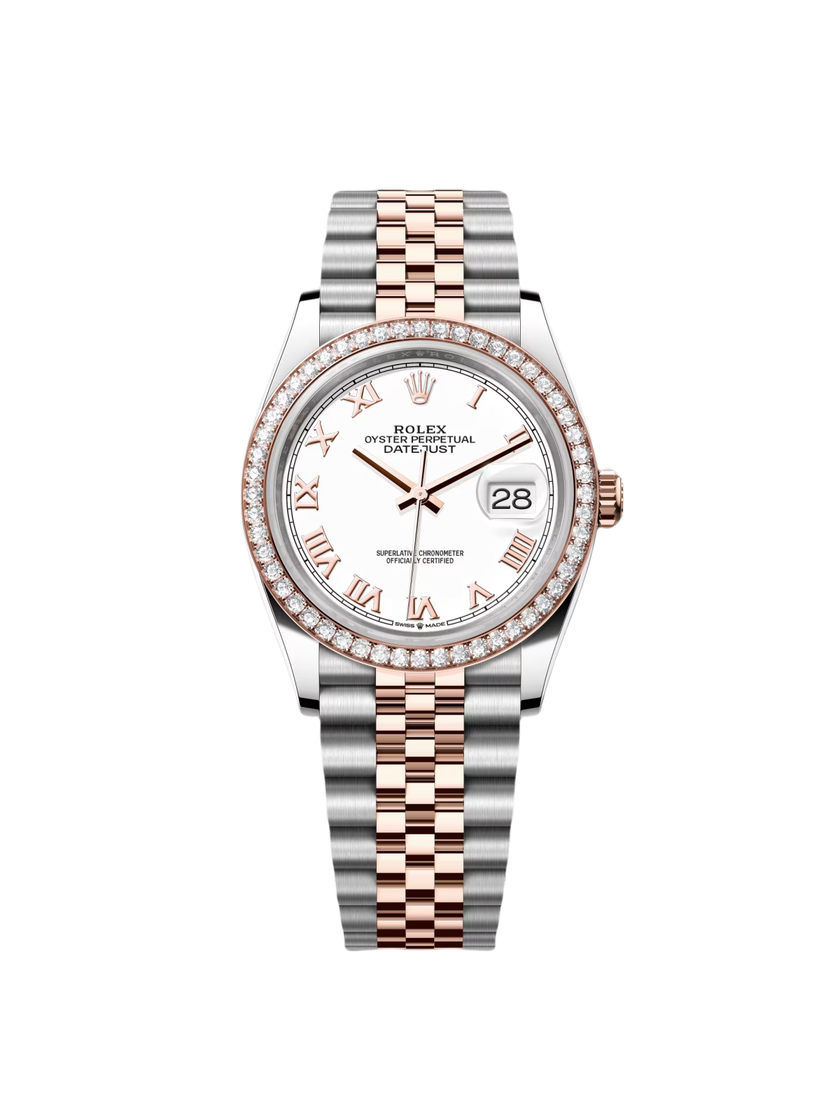 Rolex Datejust 36mm 126281 White Dial