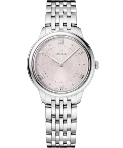 Omega De Ville Prestige 30 mm Silver Dial Stainless Steel Bracelet 434.10.30.60.02.001