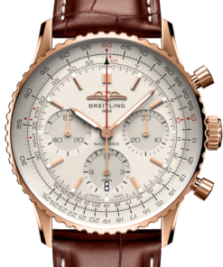 Alternative view of Breitling RB0139211G1P1 Navitimer B01 Silver Dial - ??ew