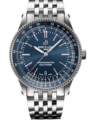 ??2024 Hot Sale??Breitling A17329161C1A1 Navitimer Automatic Blue Dial Watch