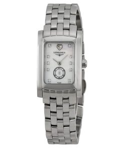 Longines Women's L51554946 Dolce Vita Diamond Stainless Steel Watch