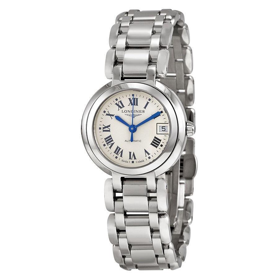 Longines Women's L8.111.4.71.6 PrimaLuna Stainless Steel Watch