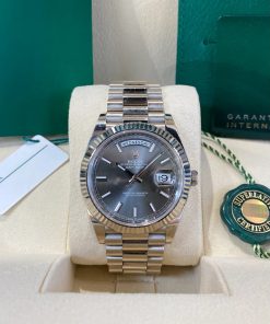 Alternative view of Rolex  Day-Date 40mm Slate Diamonds Dial  228236-0013