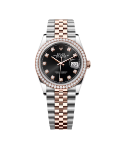 Rolex  Datejust 36mm 126281 Black Dial Jubilee Bracelet