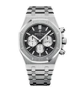 Audemars Piguet Royal Oak Chronograph Watch-Black Dial 41mm