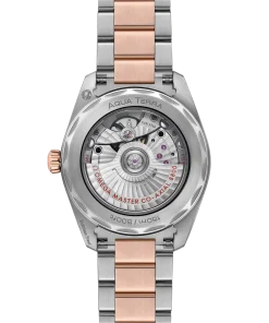 Alternative view of Omega Seamaster Aqua Terra 150M 38 mm Grey Dial Stainless Steel and  Sedna™ 18k Rose Gold Bracelet 220.20.38.20.06.001