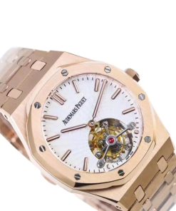 Alternative view of Audemars Piguet Royal Oak Tourbillon Rose Gold 41MM Watch
