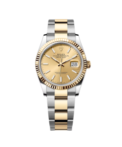 Alternative view of Rolex  Datejust 36mm 126233 Champagne Dial Jubilee Bracelet Watch