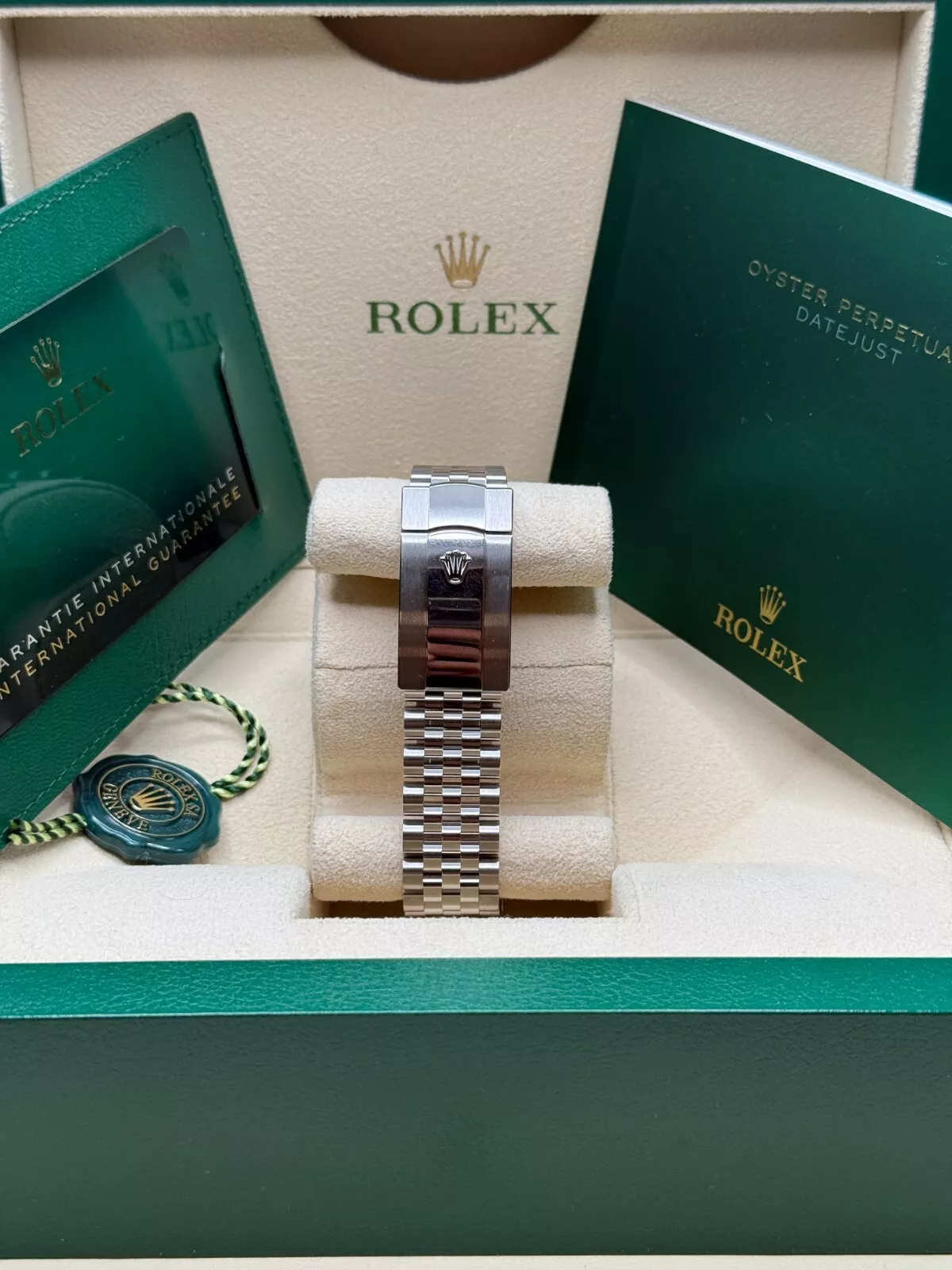 Rolex Datejust 41mm White Index Oyster Stainless Steel Men's Watch - 126334 - Image 6