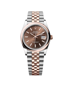 Alternative view of Rolex  Datejust 126201 Chocolate 36mm Dial