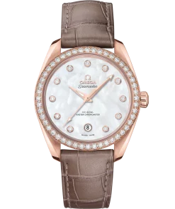 Omega Seamaster Aqua Terra 150M 38 mm White Dial Sedna™18k Rose Gold Strap 220.58.38.20.55.001