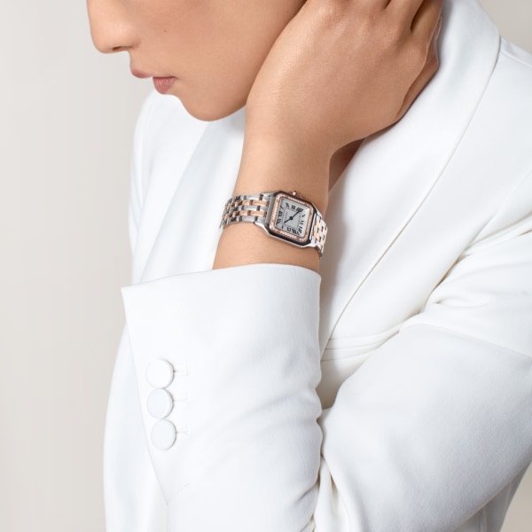 Cartier  PANTHERE Rose Gold Mix Diamond 30mm