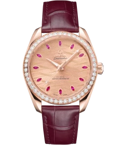 Omega Seamaster Aqua Terra 150M 38 mm Pink Dial Sedna™18k Rose Gold Strap 220.58.38.20.99.007