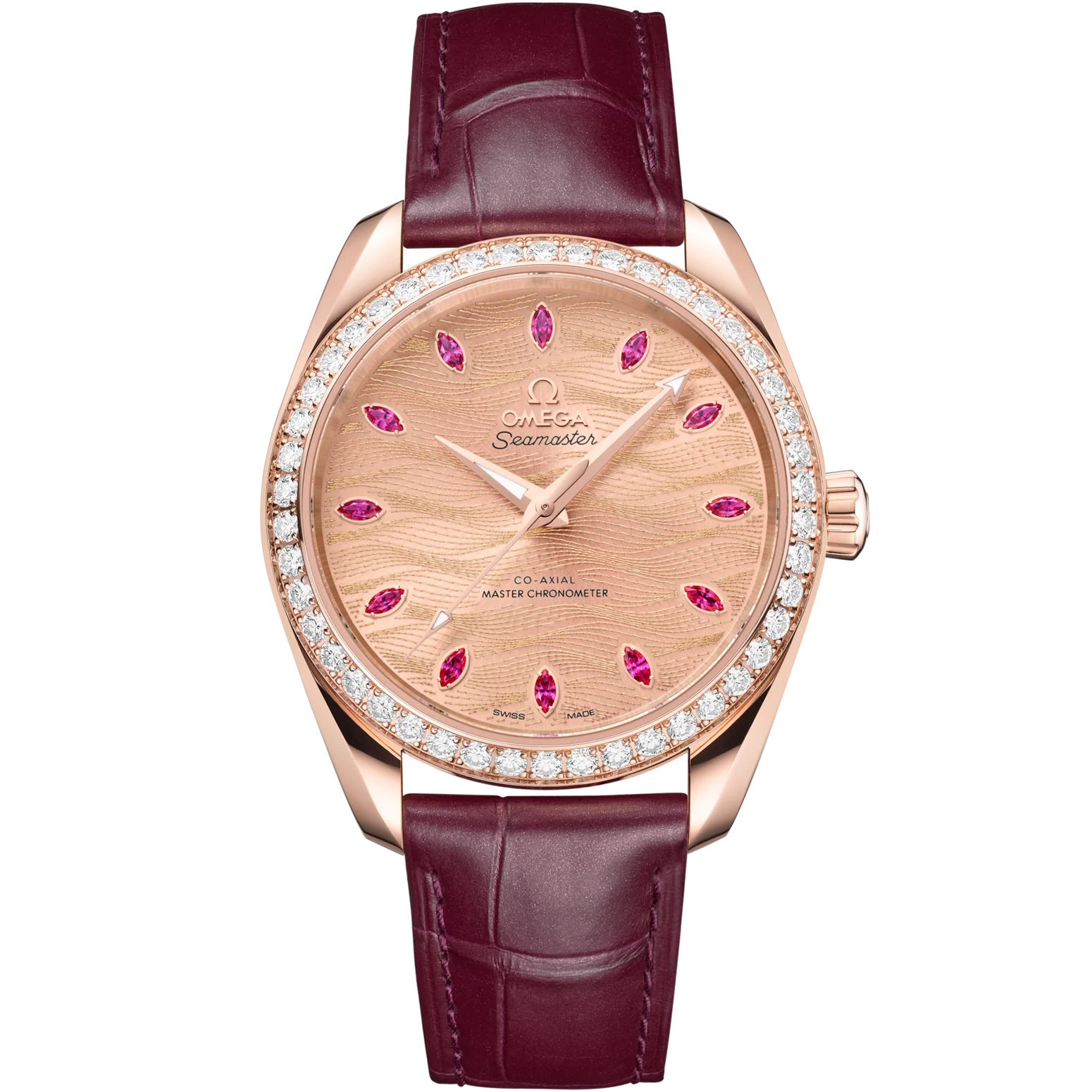 Omega Seamaster Aqua Terra 150M 38 mm Pink Dial Sedna™18k Rose Gold Strap 220.58.38.20.99.007