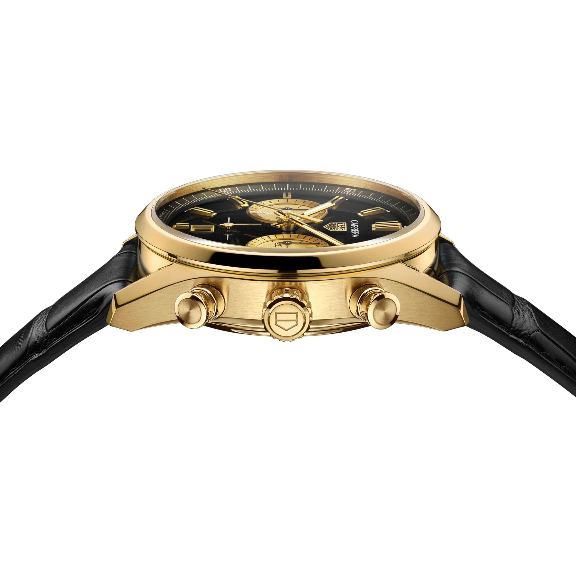 TAG Heuer Carrera Chronograph Automatic, 42 mm, Gold 3N CBN2044.FC8313 - Image 4