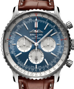 Alternative view of Breitling AB0137211C1P1 Navitimer B01 Blue Dial - ??ew