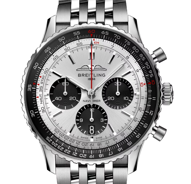 Breitling AB0138241G1A1 Navitimer B01 Silver Dial - ??ew - Image 2
