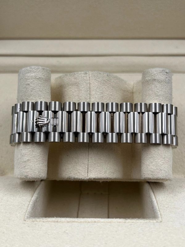 Rolex  Day-Date 40mm 228349RBR-0039 White Dial President Bracelet