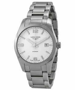 Longines Men's L27854766 Conquest Stainless Steel Watch