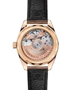 Alternative view of Omega Seamaster Aqua Terra 150M 34 mm Yellow Dial with Diamonds Moonshine™ 18k Yellow Gold Strap 220.58.34.20.99.008