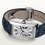 Cartier TANK AMERICAINE Blue Strap 26.6 mm
