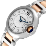 Cartier BALLON BLEU Rose Gold Mix Diamond Dial 36mm