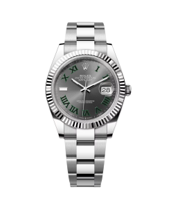 Alternative view of Rolex  Datejust 41mm 126334 Slate Roman Jubilee Stainless Steel Mens Watch