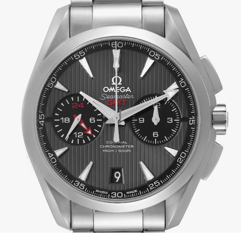 Omega Aqua Terra 150m Co-Axial GMT Chronograph 43mm Watch 231.10.43.52.06.001 - Image 2