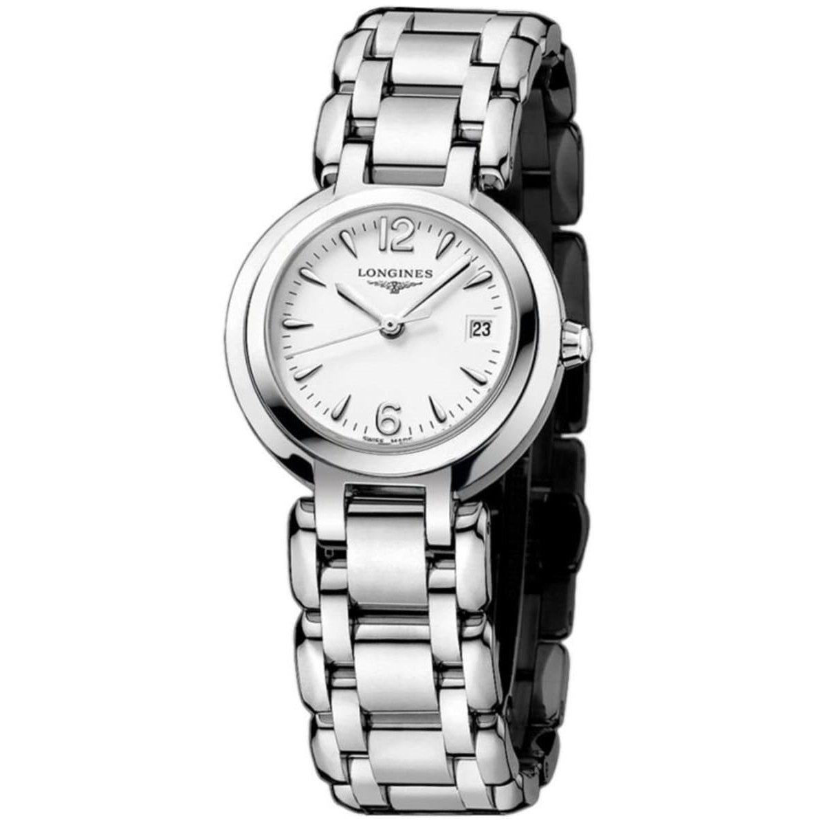 Longines Women's L8.110.4.16.6 PrimaLuna Stainless Steel Watch
