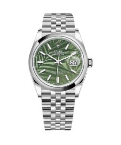 Rolex Datejust 36mm 126200 Green Dial Watch