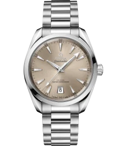 Omega Seamaster Aqua Terra Shades 38 mm Sandstone Dial Stainless Steel Bracelet 220.10.38.20.09.001