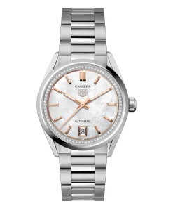 TAG Heuer Carrera Date 36mm Ladies Watch Mother Of Pearl WBN231C.BA0001