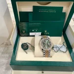 Rolex  Datejust 36mm 126283 Olive Green Dial Jubilee Bracelet Watch