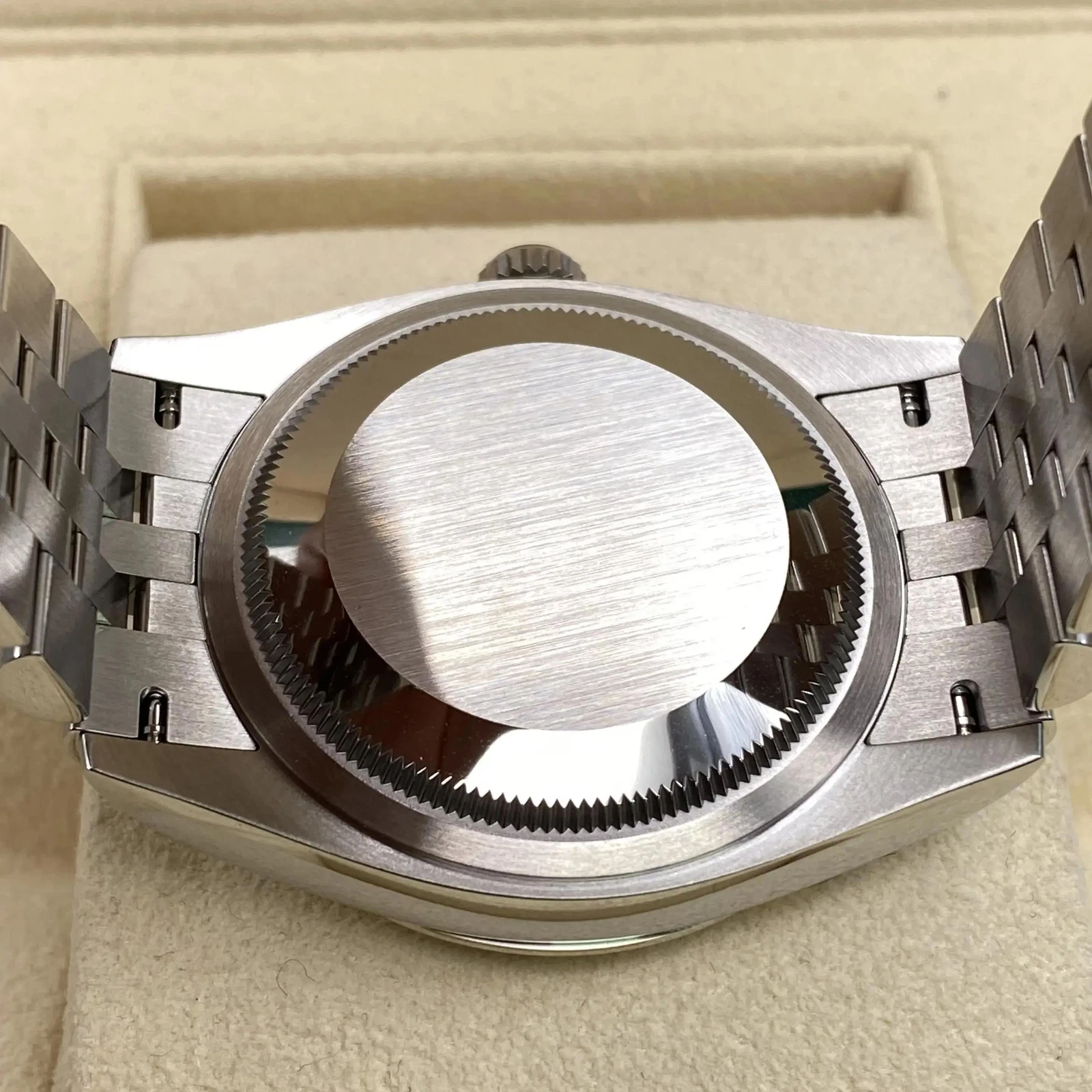 Rolex Datejust 36mm 126200 Stainless Steel Black Dial Jubilee Watch - Image 11