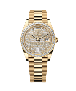 Rolex Day-Date 40mm 228398TBR-0036 Diamond Paved Dial President Watch