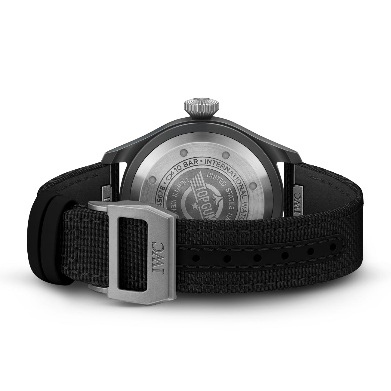 IWC Big Pilot Top Gun 43mm Mens Watch Black IW329801 - Image 4